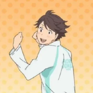 💗-Oikawa Toru by @anime_stickersidn, Telegram Sticker
