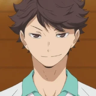 💗-Oikawa Toru by @anime_stickersidn, Telegram Sticker