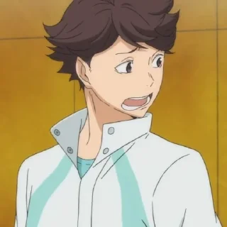 💗-Oikawa Toru by @anime_stickersidn, Telegram Sticker