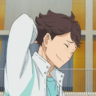 💗-Oikawa Toru by @anime_stickersidn, Telegram Sticker