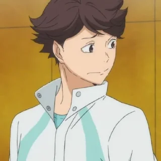💗-Oikawa Toru by @anime_stickersidn, Telegram Sticker