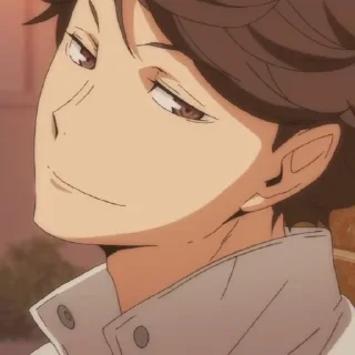 💗-Oikawa Toru by @anime_stickersidn, Telegram Sticker