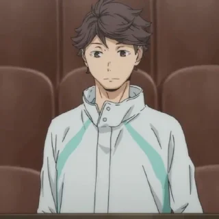 💗-Oikawa Toru by @anime_stickersidn, Telegram Sticker
