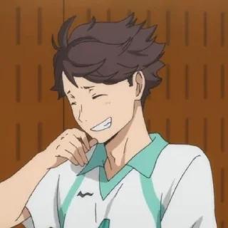 💗-Oikawa Toru by @anime_stickersidn, Telegram Sticker
