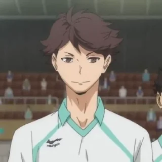 💗-Oikawa Toru by @anime_stickersidn, Telegram Sticker