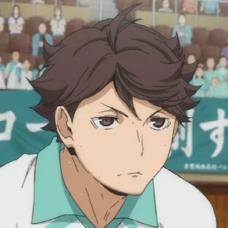 💗-Oikawa Toru by @anime_stickersidn, Telegram Sticker
