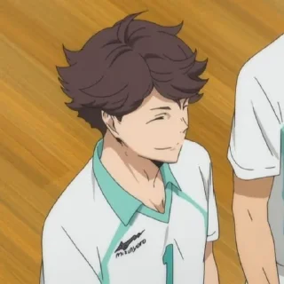 💗-Oikawa Toru by @anime_stickersidn, Telegram Sticker