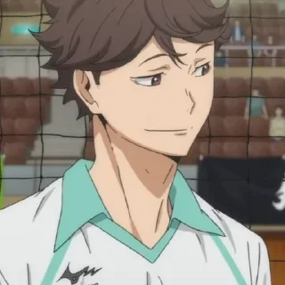 💗-Oikawa Toru by @anime_stickersidn, Telegram Sticker