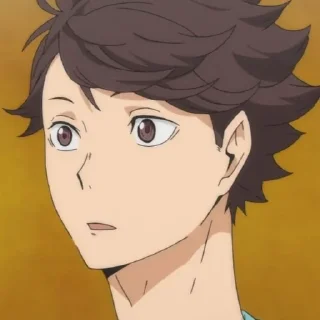 💗-Oikawa Toru by @anime_stickersidn, Telegram Sticker