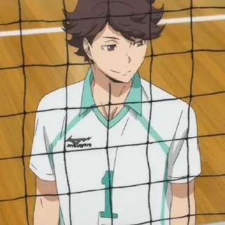 💗-Oikawa Toru by @anime_stickersidn, Telegram Sticker