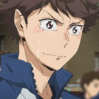 💗-Oikawa Toru by @anime_stickersidn, Telegram Sticker