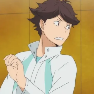 💗-Oikawa Toru by @anime_stickersidn, Telegram Sticker