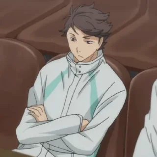 💗-Oikawa Toru by @anime_stickersidn, Telegram Sticker