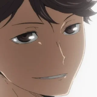 💗-Oikawa Toru by @anime_stickersidn, Telegram Sticker