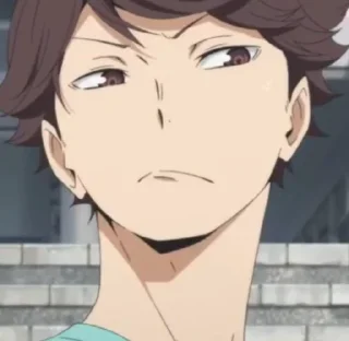 💗-Oikawa Toru by @anime_stickersidn, Telegram Sticker