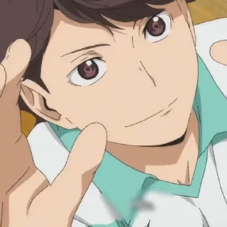 💗-Oikawa Toru by @anime_stickersidn, Telegram Sticker