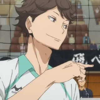 💗-Oikawa Toru by @anime_stickersidn, Telegram Sticker