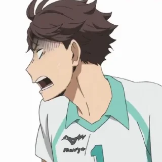 💗-Oikawa Toru by @anime_stickersidn, Telegram Sticker