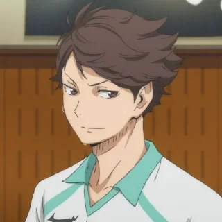 💗-Oikawa Toru by @anime_stickersidn, Telegram Sticker