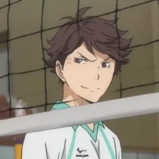 💗-Oikawa Toru by @anime_stickersidn, Telegram Sticker