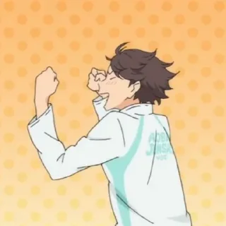 💗-Oikawa Toru by @anime_stickersidn, Telegram Sticker