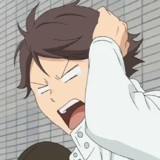💗-Oikawa Toru by @anime_stickersidn, Telegram Sticker