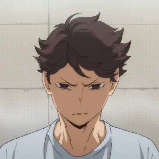 💗-Oikawa Toru by @anime_stickersidn, Telegram Sticker