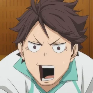 💗-Oikawa Toru by @anime_stickersidn, Telegram Sticker