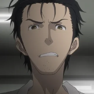⌛️-Okabe Rintarou [@TodorokiShouto], Telegram Sticker