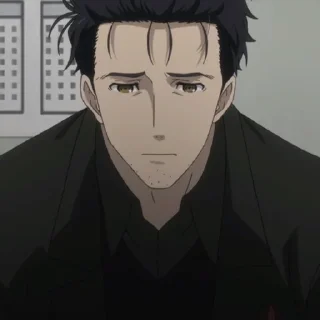 ⌛️-Okabe Rintarou [@TodorokiShouto], Telegram Sticker
