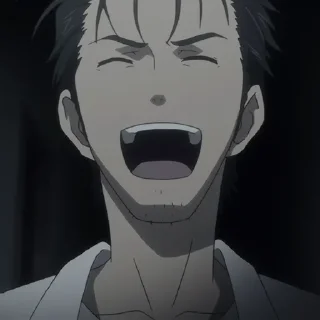 ⌛️-Okabe Rintarou [@TodorokiShouto], Telegram Sticker