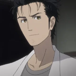 ⏳-Okabe Rintarou [@TodorokiShouto], Telegram Sticker