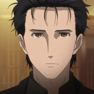 ⌛️-Okabe Rintarou [@TodorokiShouto], Telegram Sticker
