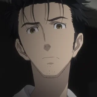 ⏳-Okabe Rintarou [@TodorokiShouto], Telegram Sticker