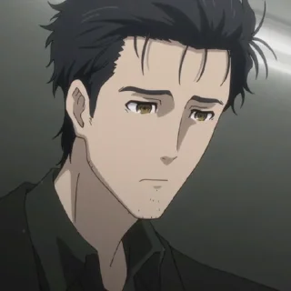 ⏳-Okabe Rintarou [@TodorokiShouto], Telegram Sticker