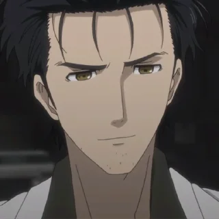 ⌛️-Okabe Rintarou [@TodorokiShouto], Telegram Sticker