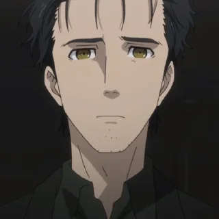 ⌛️-Okabe Rintarou [@TodorokiShouto], Telegram Sticker