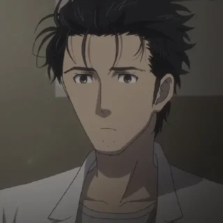 ⏳-Okabe Rintarou [@TodorokiShouto], Telegram Sticker
