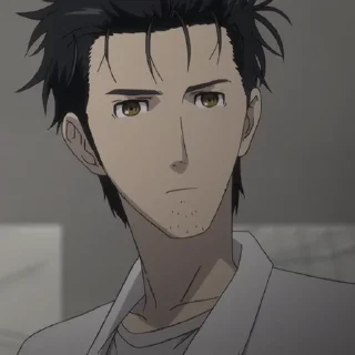 ⌛️-Okabe Rintarou [@TodorokiShouto], Telegram Sticker