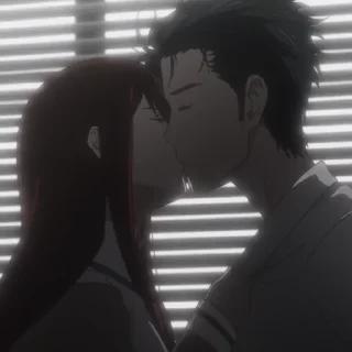 ⏳-Okabe Rintarou [@TodorokiShouto], Telegram Sticker