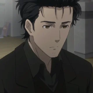 ⌛️-Okabe Rintarou [@TodorokiShouto], Telegram Sticker
