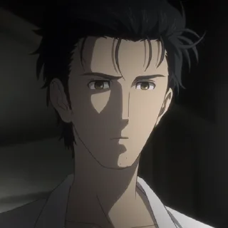 ⌛️-Okabe Rintarou [@TodorokiShouto], Telegram Sticker