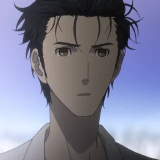 ⌛️-Okabe Rintarou [@TodorokiShouto], Telegram Sticker