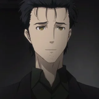 ⌛️-Okabe Rintarou [@TodorokiShouto], Telegram Sticker