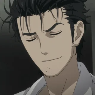 ⏳-Okabe Rintarou [@TodorokiShouto], Telegram Sticker