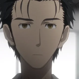 ⌛️-Okabe Rintarou [@TodorokiShouto], Telegram Sticker