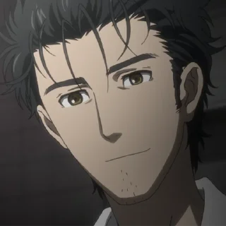 ⏳-Okabe Rintarou [@TodorokiShouto], Telegram Sticker