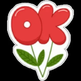 🌹-Ok!, Telegram Sticker
