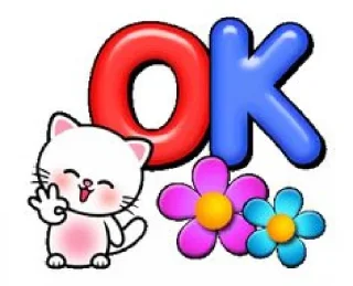 🐻‍❄️-Ok!, Telegram Sticker