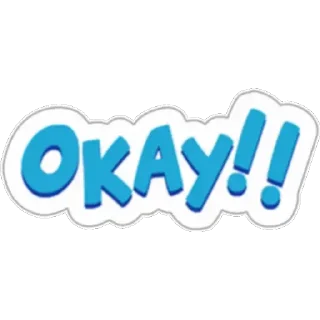 ✅-Ok!, Telegram Sticker